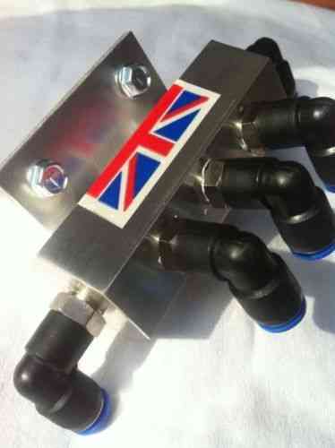5 Way Breather Manifold for Axle and Gearbox Breather
