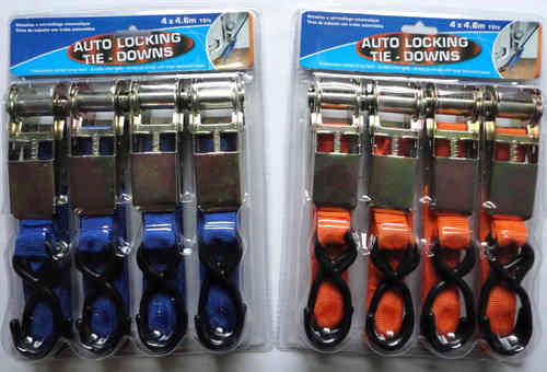 Auto Locking Tie Down Kit