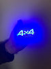4x4 blue 12v LED light