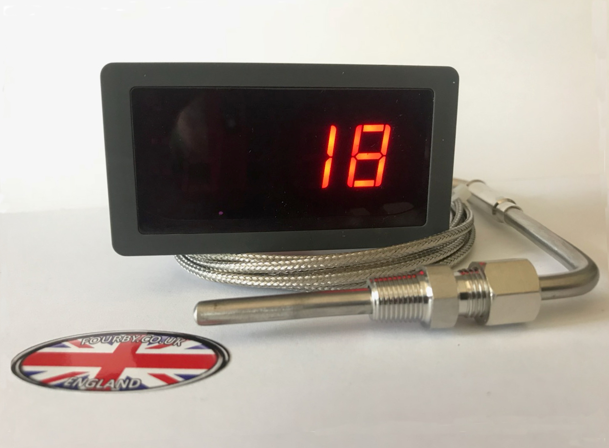 Exhaust Gas Temperature Gauge - www.Fourby.co.uk