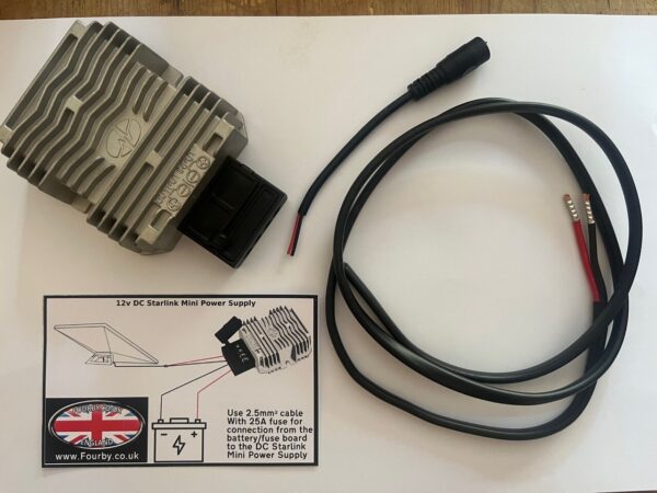 Starlink Mini 12v DC Hardwire Kit