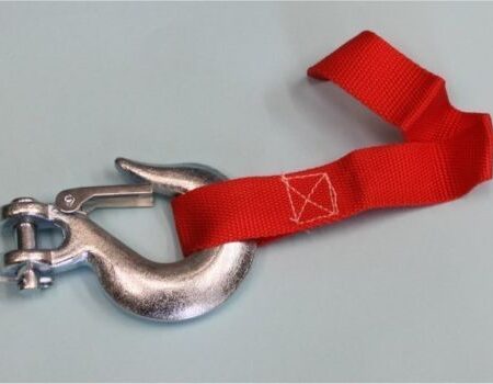 WINCH ROPE HOOK 1/4" Pin