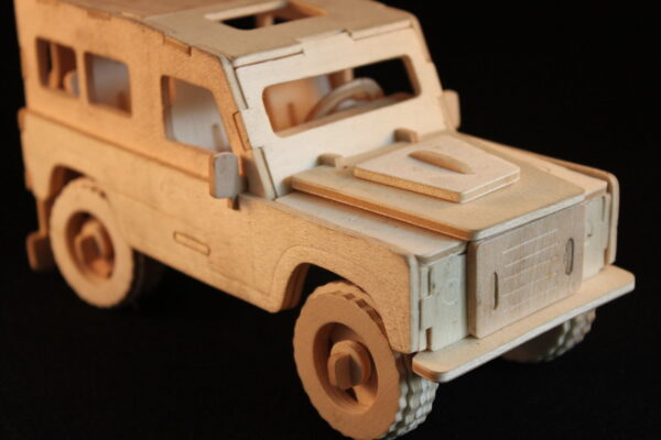 Model Land Rover Build Wooden Construction 3D Model Land Rover – Fourby