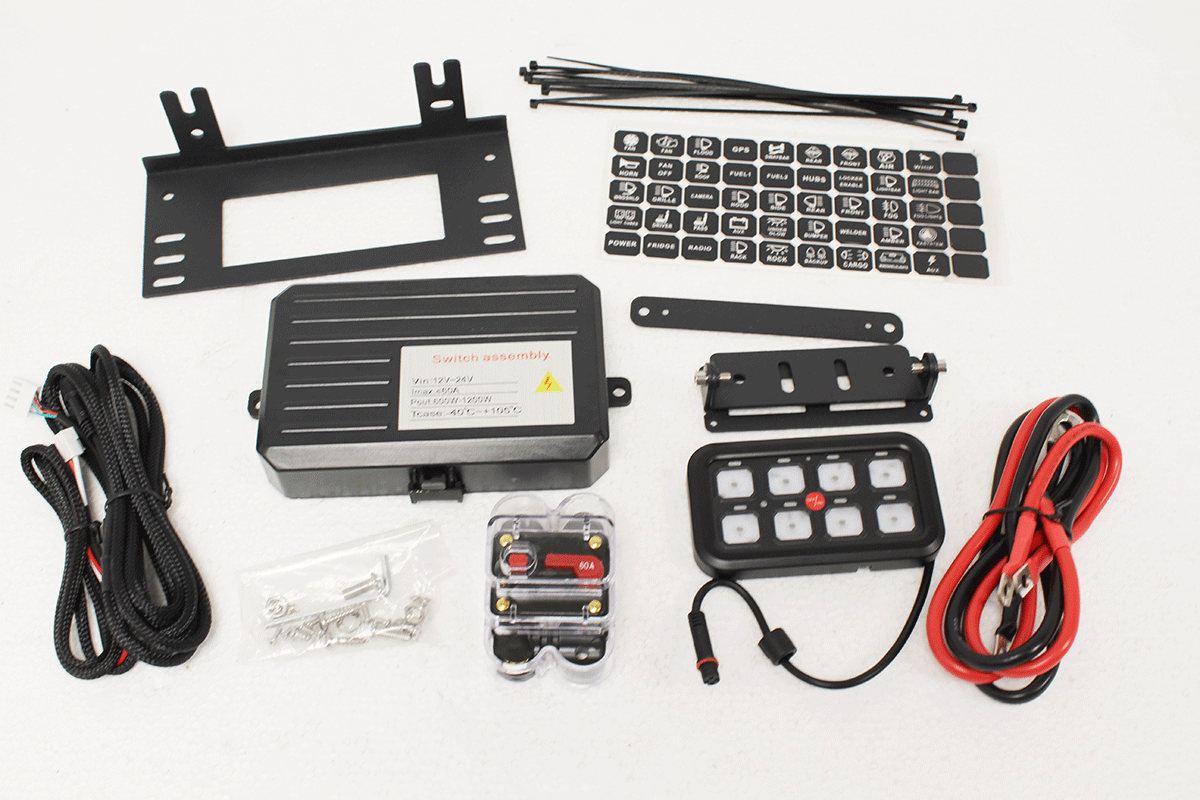 8 WAY SWITCH PANEL SYSTEM - Image 2