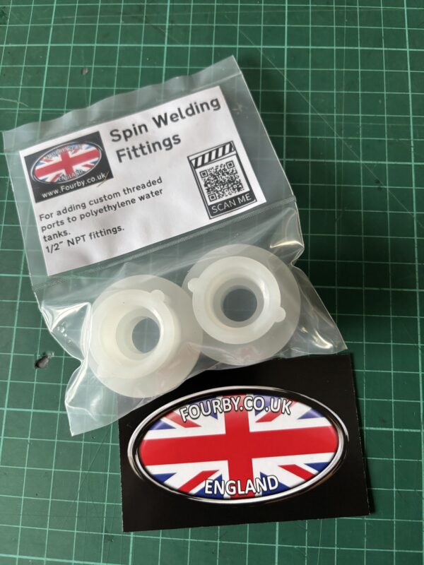 Spin Weld Fittings 1/2”